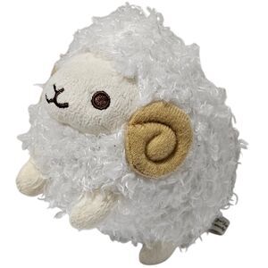 Amuse Sheep Plush 4" White Collectible Stuffed Animal Toy